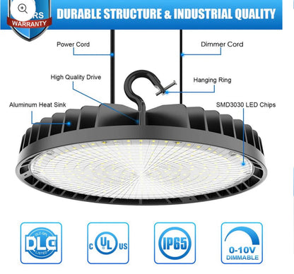 90 - 150w UFO High Bay Shop Light