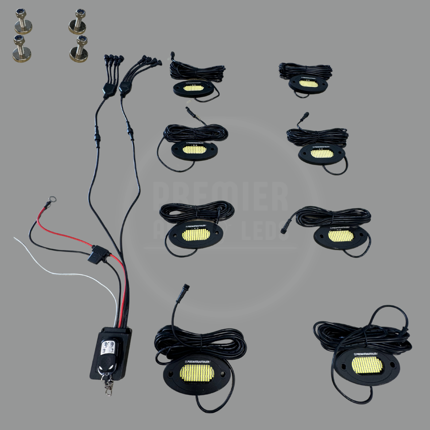 SUPER BRIGHT (108 LED) PLUG & PLAY ROCK LIGHTS